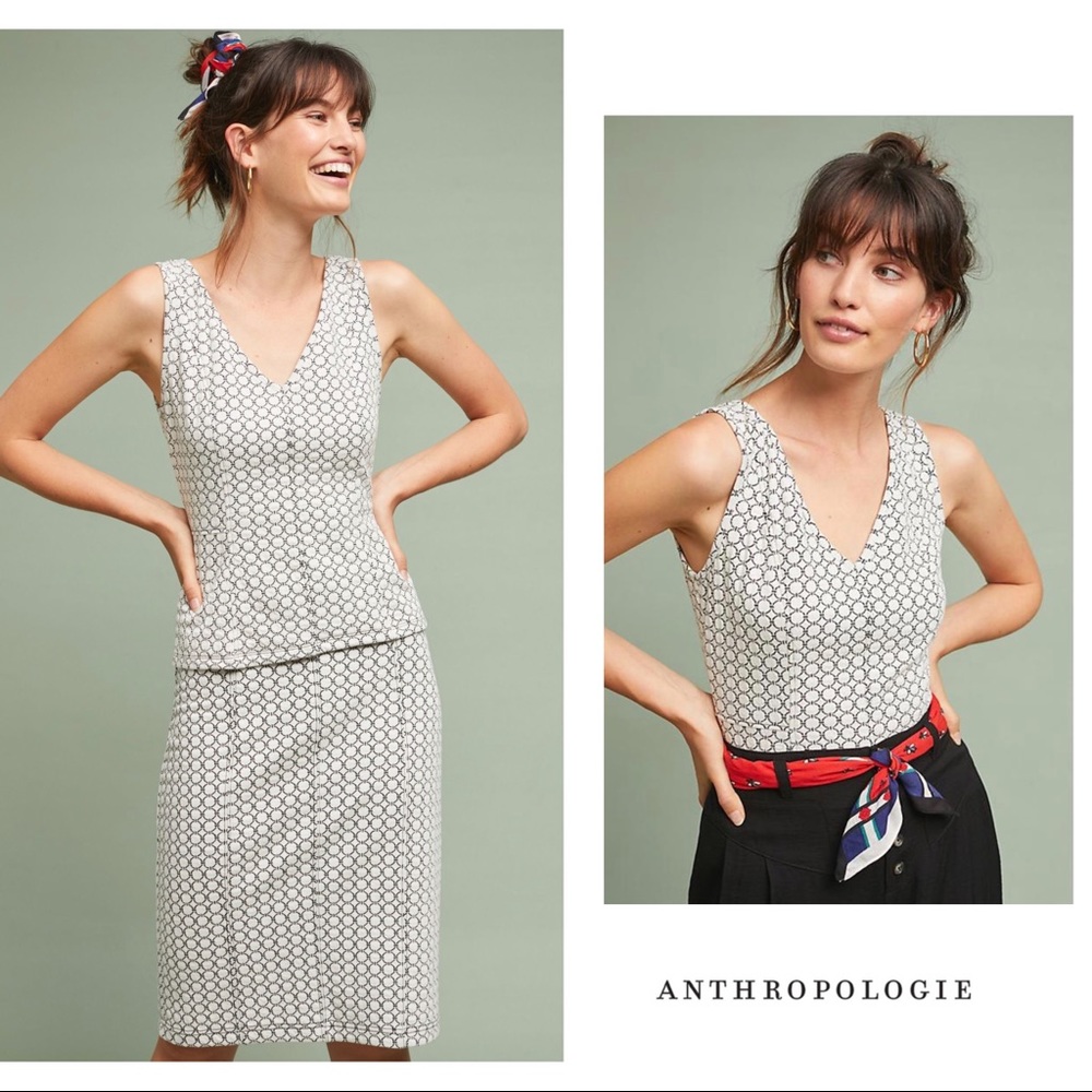 NEW Anthropologie Maeve Astoria Sleeveless Blouse